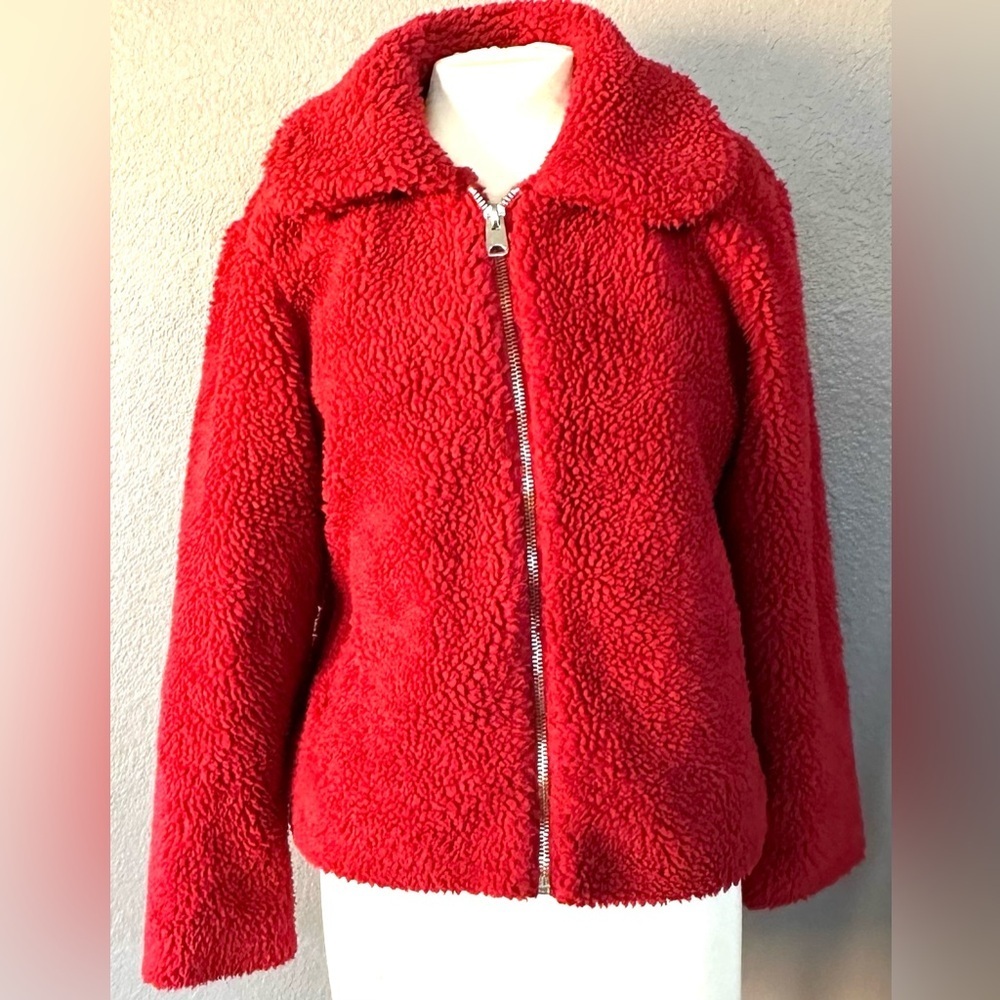 BDG Urban Outfitters Sherpa Long Sleeve Sweater Size M